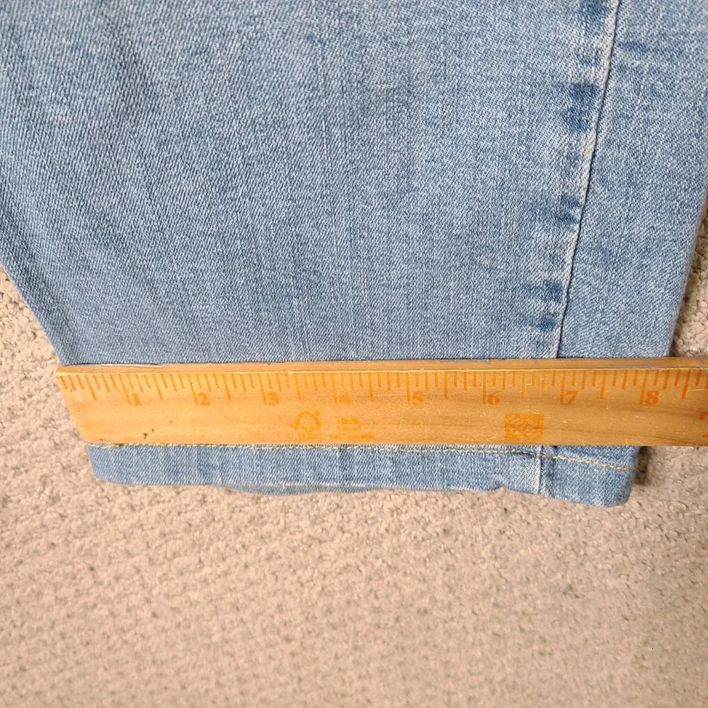 Levis 514 Jeans Mens 40x30 (40x27) Blue‎ Straight Fit Denim Cotton Light Wash